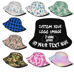 PRICES MAY VARY. 【Custom Bucket Hats】①Choose you want the style. ②Click on the right button "Customize Now" next to it. ③Customize your own name/image/text/logo/photo. ④ Buying more is cheaper. ⑤We will customize production as soon as we receive the message. 【Premium Quality】Hat is made of polyester. lightweight, breathable.Can be hand washed, but not by rubbing or machine washing. 【Applicable Occasions】Perfect for hiking, beach, camping, fishing, weddings, or any outdoor activity, perfect for a Fishing Weddings, Custom Bucket Hats, Fishing Wedding, Logo Photo, Bucket Hat Design, Wedding Personalized, Image Text, Hat Design, Beach Camping