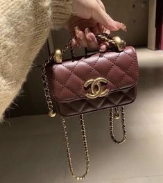 Chanel Mini Flap Bag, Chanel Resort, Chanel Mini, Girly Bags, Luxury Purses, Yes Or No, Classic Bags