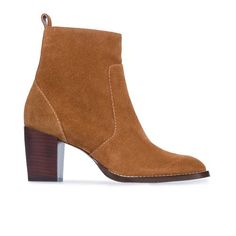 Find BERNARDO Norwich Heeled Ankle Bootie on Editorialist. This ultimate go-to bootie, offered in four classic hues of butter-soft suede, features a pointed toe and casual heel, making it the perfect match for any outfit. Ankle Bootie Suede upper and Ultrasuede lining Rubber Sole Cushioned Footbed Made in Brazil Fits True to Size Zipper Closure Suede High Ankle Boots With Sculpted Heel, High Ankle Suede Boots With Sculpted Heel, Fall Suede Boots With Sculpted Heel, Brown Suede Heeled Boots With Sculpted Heel, Suede Boots With Sculpted Heel For Work, Suede Lined Block Heel Work Boots, Chic Suede Heeled Boots With Leather Sole, Workwear Block Heel Boots With Suede Lining, Workwear Boots With Suede Lining And Block Heel