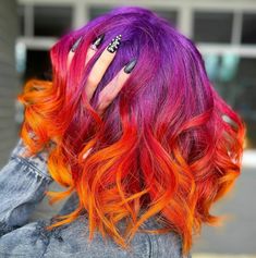 Colored Hairstyles, Hair Change, Hair Creations, Gender Envy, Hair Coloring, Colored Hair, Hair Stuff