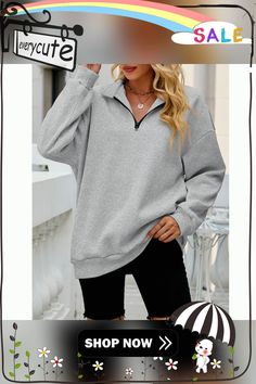 Light Gray Zipper-up Fleece Pullover Sweatshirt Gray Sweatshirt For Outdoor Fall Activities, Solid Color Long Sleeve Sweatshirt With Zipper, Winter Crew Neck Sweatshirt With Zipper Closure, Winter Crew Neck Sweatshirt With Zipper, Winter Sweatshirt With Zipper And Crew Neck, Sporty Long Sleeve Sweater With Zipper Closure, Solid Zipper Closure Sweatshirt For Fall, Outdoor Half-zip Sweatshirt With Ribbed Cuffs, Gray Fleece Long Sleeve Sweatshirt