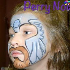 Love this Thor facepaint Face Painting For Boys, Best Avenger, Avenger Birthday Party, Avengers Party, Kids Face Paint, Dragon Birthday, Avengers Birthday, Face Painting Designs