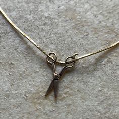 14k Gold Scissors Necklace Preowned Condition Scissors Necklace, Scissor Necklace, Gold Scissors, Womens Jewelry Necklace, Jewelry Necklaces, Women Jewelry, Necklaces, Gold, Women Shopping