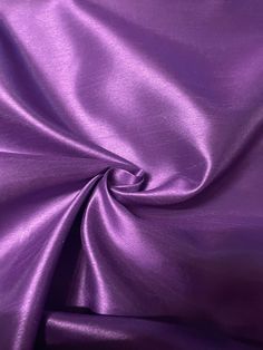 the purple fabric is very soft and shiny