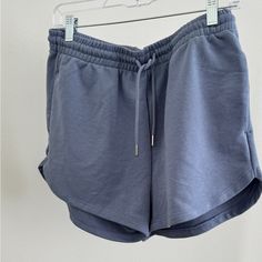 H&M- Size M Never Worn! H&m Shorts, H&m, Color Blue, Womens Shorts, Women Shopping, Blue, Color