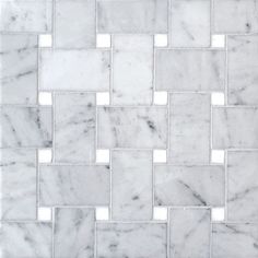 a white marble mosaic tile pattern