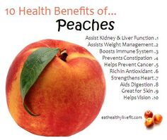 Peaches Health Benefits Benefits Of Peaches, Excellent Health, Food Health Benefits, Fruit Benefits, Coconut Health Benefits, Healthy Benefits, Health Info, Health Remedies, Healthy Tips