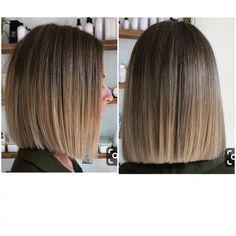 Brunette Balayage Lob Straight, Clavicle Length Hair Straight, Bronde Balayage Lob Straight, Lob Haircut Balayage Brunettes, Ombré Lob, Straight Hair Medium Length, Straight Lob, Straight Lob Haircut, Bluntcut Bob Balayage