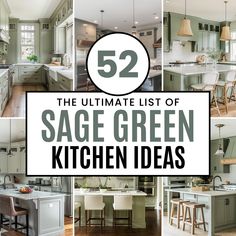 the ultimate list of sage green kitchen ideas