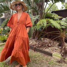 Reposhing This Item I Purchased From @Carlala74. Loved It, But Ready To Rotate For Something New. Questions? Leave A Comment Below! Dress Brands, Color Orange, Something New, Size 16, Product Description, Maxi Dress, Womens Dresses, Brand New, Orange