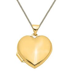 Jewelry Closure: Spring Ring ClaspLink Construction: SolidShape: HeartMetal Color: YellowChain Length: 18 InchChain Width: .5 MillimetersPendant Length: 24mmPendant Width: 19mmMetal: 14k GoldChain Construction: BoxCare: Wipe CleanNecklace Type: Locket NecklacesCountry of Origin: Imported 14k Gold Heart Cut Locket Jewelry, Gold Round Locket Necklace With Heart Charm, Gold Heart Charm Locket Necklace, Classic Gold Heart Jewelry, 14k Gold Heart Locket Jewelry, 14k Gold Heart-shaped Locket, Heart-shaped 14k Gold Locket, Gold Heart Locket Necklace In 14k Gold, Gold Heart Locket Necklace 14k