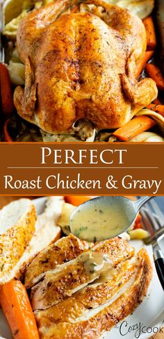 the perfect roast chicken and gravy