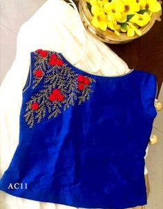 Blue Blouse For Puja And Eid, Traditional Blue Top For Eid, Blue Festive Blouse For Eid, Festive Blue Blouse For Eid, Festive Blue Anarkali Top, Blue Semi-stitched Anarkali Top, Blue Traditional Wear With Unstitched Blouse For Celebration, Cotton Blouse Piece For Party And Festivals, Blue Self Design Top For Festivals