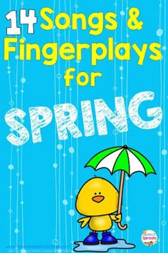 Preschool Spring Songs, Spring Speech Therapy Activities, Spring Songs, Spring Speech Therapy, Spring Theme Preschool, Spring Lessons, Preschool Speech Therapy, Songs For Toddlers