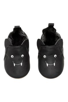 Gothic Baby Clothes, Toddler Slippers, Black Baby, Baby Slippers