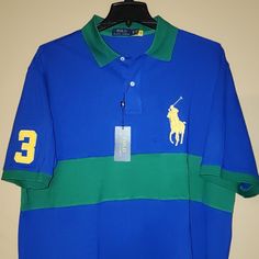 Ralph Lauren Polo Shirt Brand New Never Used Or Worn With Tags Retail Value Of $125.00 See Pictures Will Consider All Reasonable Offers Polo Shirt Brands, Men Over 50, Polo Shirt Colors, Ralph Lauren Polo Shirt, Ralph Lauren Polo Shirts, Mens Green, Ralph Lauren Polo, Shirt Brand, Shirt Color