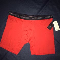 Tommy Hillfiger Xl Red Bixer Brief With Tags Retails:$ 28 Casual Red Boxer Briefs For Sports, Sporty Stretch Red Boxer Briefs, Red Stretch Sporty Boxer Briefs, Sporty Red Fitted Boxer Briefs, Red Fitted Sporty Boxer Briefs, Red Fitted Boxer Briefs, Tommy Hilfiger Boxers, Pieces Men, Mens Boxers