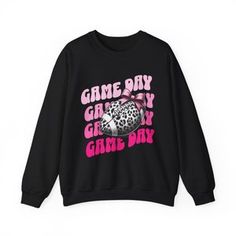 Excited to share the latest addition to my #etsy shop: Pink Coquette Game day Football Season Unisex Sweatshirt, Disco Football with Bow, Cute Funny Design, Gift for Sports Fans, Crewneck https://etsy.me/4eSHIe2 #pinksweatshirt #coquettesweatshirt #discosweatshirt #cutesweatshirt #funnysweatshirt #heavyblendjumper #crewneckpullover #pinkpullover #bowdesignjumper Pink Varsity Tops For Game Day, Pink Varsity Crew Neck Sweatshirt, Pink Crew Neck Sweatshirt For Sports Season, Pink Sweatshirt For Streetwear And Sports Season, Pink Sweatshirt For Streetwear And Sports, Pink Letter Print Sweatshirt For Sports Season, Pink Varsity Top With Graphic Print, Sporty Pink Tops For Game Day, Casual Pink Sweatshirt For Game Day