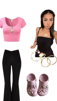 𝐋𝐚𝐭𝐢𝐧𝐚 𝐟𝐢𝐭🌹 Latina Pants, Tricky Costume, Latina Style Outfits, Copy And Paste Latina Outfits, Latina School, Latina Outfits School