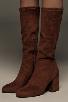 Faux suede upper Synthetic insole, sole Side zip Imported | Rosemary Boots by Silent D in Brown, Women's, Size: 39, Suede at Anthropologie Fall Suede Heeled Boots With Zipper, Fall Suede Heeled Boots With Zipper Closure, Winter Suede Heeled Boots With Zipper Closure, Suede Heeled Boots With Zipper And Round Toe, Suede Heeled Boots With Zipper Closure And Round Toe, Suede Boots With Zipper Closure Medium Width, Suede Boots With Zipper Closure, Medium Width Suede Boots With Zipper Closure, Suede Knee-high Boots With Zipper Closure