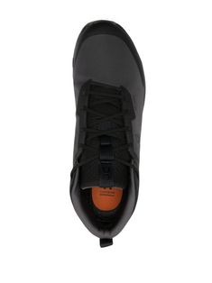 the north face men's back - to - berkeley sneaker in black and orange