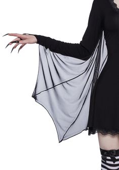 Bashful Bat Costume Dress - BLACK / X-Small Vampire Bat Costume Women, Bat Wings Dress, Easy Bat Costume, Halloween Wedding Guest Costumes, Vintage Costumes Halloween, Bat Wing Costume, Bat Costume Woman, Bat Wing Clothes, Unique Character Costumes