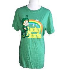 Excellent Condition, Size Xxl, See Pictures For Measurements And Fabric Content. I Consider All Offers. St. Patrick's Day Graphic Print Crew Neck Top, Green Crew Neck Tops For St. Patrick's Day, Green Cotton T-shirt For St. Patrick's Day, Casual Green T-shirt For St. Patrick's Day, St. Patrick's Day Cotton Crew Neck Tops, Cotton Crew Neck Top For St. Patrick's Day, Green Letter Print Top For St. Patrick's Day, Cotton Top With Letter Print For St. Patrick's Day, Lakers T Shirt