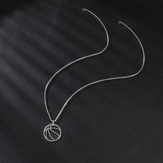 Stainless steel -hop accessories men's and women's sports series geometric round basketball pendant clavicle chain necklace Material: metal Color: as the picture shows, (Due to the difference between different monitors, the picture may have slight color difference. please make sure you do not mind before ordering, Thank you!) Package weight: 15g Package size: 7x7x1cm,(Please allow 1-3mm error due to manual measurement. please make sure you do not mind before ordering.) Initial Necklace Men Cute Necklace Circle, Delicate Necklaces, Mountain Necklace, Jewelry Delicate, Small Necklace, Necklace Men, Long Necklaces, Circle Pendant Necklace, Long Beaded Necklace