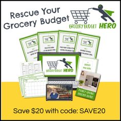 the grocery budget hero sale is here