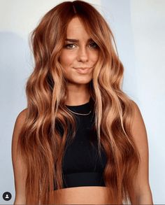 Fall Hair Colors For Redheads, Colors For Redheads, Hair Color For Fall, Cowboy Copper Hair, Cowboy Copper, Color Streaks, Social Media Feed, Smink Inspiration