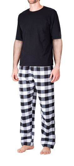 PRICES MAY VARY. The SLEEPHERO Men’s Short Sleeve Crewneck Pajama Set features warm soft flannel pajama bottoms and a short sleeve crewneck T Shirt The Pajama Pants feature 2 side pockets and an adjustable drawstring waistand for maximum comfort. 2 Piece Set - Each Pajama Pant is paired with a matching short sleeve sleep shirt to keep you cool and comfortable No sweat - lightweight and breathable to keep you cool when the heat turns up. Available in various different plaid patterns and colors. O Plaid Pajama Pants Outfits Men, Boy Pajamas Adult, Mens Black Pj Pants, Mha Shifting, Pajamas For Men, Flannel Pajama Bottoms, Mens Flannel Pajamas, Sleep Sets, Mens Pajamas Set