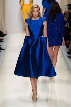 ZsaZsa Bellagio – Like No Other: Gorgeous, Gorgeous, GORGEOUS: Valentin Yudashkin! Electric Colors, Style Bleu, Fashion Week Spring 2014, Russian Fashion, October 1, Fashion Week Spring