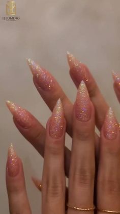 chritmas nails under £10!! Nails Champagne, Nails Cream, Nails Charms, Nails Coral, Euphoria Nails, Fall Acrylic, Nails Colorful, Nails Chrome