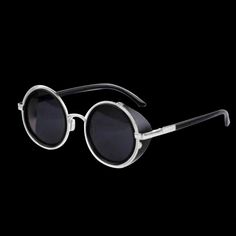 Features• Large, round, mirrored lens • Men & Women.• Protects your eyes in the glare.Description• Lens Material: Resin• Frame Material: Metal & Plastic• Colors - Silver-Black, Blue, Gold, Leopard, Golden-Black• UV Protection - 16% ~ 20%• Light Transmittance: 99.9%• Weight: 45g• Frame length: 5.35 in (13.6 cm)• Frame height: 1.97 in (5cm)• Lens length : 1.97 in (5 cm) Delivery: 1-4 weeksThis product ships to you directly from our US or overseas supplier Chicken Barbecue, Round Face Men, Goggle Sunglasses, Resin Frame, Half Face Mask, Leather Riding Boots, Men Shirt, Biker Boots, Gold Sunglasses