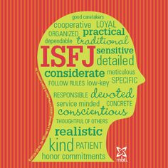 Check out this ISFJ type head!   #ISFJ #mbti myersbriggs Infj Traits, Psychology 101, Student Affairs, Mental Healing, Infj Personality Type