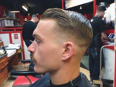 Mr. Max; Stockholm's next Barber. Brylcreem Hairstyles, Greaser Style, Gentleman Haircut, Kids Haircut, Slick Hair, Slicked Hair, Classic Haircut, Very Short Haircuts, Men's Haircuts