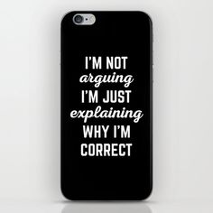 an iphone case with the words i'm allergic to stupidly break out in