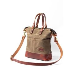 The Leona – North End Bag Company Small Utility, Bag Ysl, Utility Tote, 500 Followers, Leather Duffle Bag, Leather Duffle, Purse Patterns, Waxed Canvas, Beach Tote