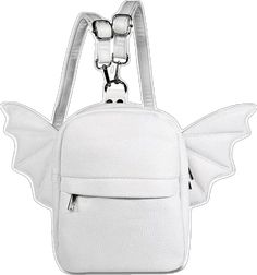 White Satchel With Zipper Closure For On-the-go, White School Backpack With Detachable Strap, White Shoulder Bag Backpack With Zipper, White Satchel Backpack With Adjustable Strap, White Satchel With Mobile Phone Bag For School, White Satchel Backpack For Errands, White Backpack With Detachable Strap For Errands, White Backpack With Mobile Phone Bag For Daily Use, White School Satchel With Detachable Strap