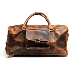 Lightly Used Hemingway Duffle From Vintage Gentleman. This Is A Beautiful And Well Crafted Leather Bag That Is Currently And Often Sold Out Online. Live Intentionally, Vintage Gentleman, Vikings Gifts, Leather Duffle Bag, Leather Duffle, Cheap Bags, Ernest Hemingway, Weekend Trip, Buffalo Leather