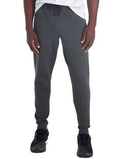 PRICES MAY VARY. Modern fit with rib cuff Differential rise for a better fit Covered elastic waistband with external draw cord Contrast draw cord and side entry pockets Available in sizes s-3xl.Fit Type: Joggers With Pockets.Weave Type: Knit Basic Sports Pants With Ribbed Waistband, Gray Sports Pants With Ribbed Cuffs, Fitted Sweatpants With Ribbed Cuffs, Stretch Joggers With Ribbed Cuffs For Winter, Winter Sports Bottoms With Ribbed Cuffs, Stretch Fleece Bottoms For Sports, Stretch Fleece Joggers Sportswear, Fleece Sweatpants With Elastic Waistband, Stretch Fleece Sweatpants With Elastic Waistband