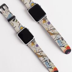 "\"Composition VIII\" by Vasily Kandinsky, 1923. _ SIZES AVAILABLE: 38 mm / 40 mm 42 mm / 44 mm Compatible with Apple Watch Series 1 2 3 4 5 and. High quality print on faux leather Black stainless steel lugs & buckles Easy to install _ Wallet Phone Cases, Laptop Skins, Framed Canvas, Travel Mugs, Wall Clock and many more on: https://www.etsy.com/shop/artpointone _ If you want a case with YOUR PRINT or PHOTO, please, contact me via personal message with attached image. _ Estimated SHIPPING TI Art Eras, Iwatch Apple, Apple Watch Series 1, Wallet Phone Case, Apple Watch Series, Black Stainless Steel, Laptop Skin, Apple Watch Bands, Samsung Cases