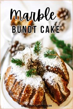 Transform your dessert table into a winter wonderland with this Christmas Marble Bundt Cake! This festive cake features a beautiful swirl of vanilla and chocolate batter, creating a stunning centerpiece that's as elegant as it is delicious. Simply dusted with powdered sugar "snow," it's the perfect way to celebrate the holidays with a classic dessert. Marble Bundt Cake Recipe, Swirl Bundt Cake, Marble Bundt Cake, Christmas Bundt Cake, Creamy Green Beans, Perfect Roast Turkey, Buttery Mashed Potatoes, Chocolate And Vanilla Cake, Holiday Desserts Table