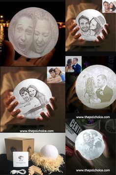 a couple is depicted in this photo etched on a paper ball, and then it's cut out to look like an ornament