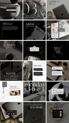 a collage of different types of business cards