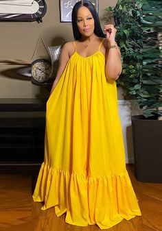 Product Name Women Summer Yellow Strap Solid Color Boho Swing Long Maxi Dress Item NO. ZX_ZL1955-3 Weight 0.32kg = 0.7055 lb = 11.2877 oz Category Dresses Maxi Dresses Tag Wholesale Womens Clothing , Hot Sale , Wholesale Boho Clothing , Wholesale Maxi Dresses Creation Time 03-02 This Women Black Hollow Out Two Piece Bikini Lingerie Set is a must buy item for women. It is Hollow Out Two Piece. It is made of Polyester+Spandex . Great design and good cut make it comfortable to wear. We offer che... Designer Plus Size Clothing, Sukienki Plus Size, Winter Capsule, Vestido Plus Size, Portrait Ideas, Long Summer Dresses, Plus Size Kleidung, Maxi Dresses Casual, Bohemian Dress