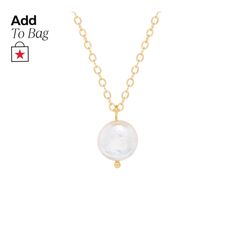 in stock Gold Jewelry With Pearl Charm And Round Shape, Gold Round Jewelry With Pearl Charm, Gold Jewelry With Pearl Charm In Round Shape, Gold Jewelry With Pearl Charm, Classic Gold-tone Jewelry With Pearl Charm, 14k Gold-filled Necklace With Pearl Charm In Yellow Gold, 14k Gold-filled Round Pearl Pendant Jewelry, Gold-tone Pearl Pendant Necklace, Classic 14k Gold Filled Necklaces With Pearl Charm