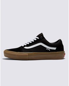 Vans | Skate Old Skool Black/Gum Skate Shoe Old Skool Black, Vans Skate, Skate Shoe, Black Gums, Old Skool, Skate Shoes, Gum, Black