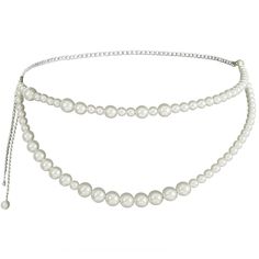 PRICES MAY VARY. Pearl waist chain is made of high quality pearl and alloy chain.Unique and exquisite design,definitely it will be the most suitable fashion item for you.Good color retention, not easy to fade. Adjustable belly chain jewelry is suitable for any women and girls,you can easily tie it around your waist. It will be a perfect body chain for you. Layered belly chain belt have delicate,gorgeous and unique design.Everybody would take more eyes on you when you wear it. Women waist chain c Summer Party Clavicle Chain Necklace, Trendy Beaded Pearl Necklace For Party, Trendy Beaded Chain Pearl Necklace For Party, Summer Party Choker Jewelry, Summer Party Body Chain With Clavicle Detail, Summer Party Clavicle Body Chain, Trendy Pearl Chain Necklace For Party, Summer Chain Choker Necklace, Summer Choker Necklace With Chain