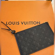 Brand New, Never Used, Smoke Free Home. Beautiful Navy Interior And Gold Hardware. Poshmark Authenticates Any Item Over $500. 9 1/5” X 6” Louis Vuitton Wristlet, Navy Interior, Louis Vuitton Empreinte, Louis Vuitton Bags, Authentic Louis Vuitton, Gold Hardware, Louis Vuitton Bag, Louis Vuitton, Purse